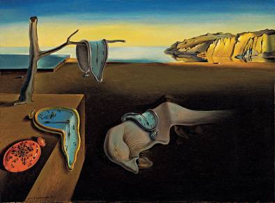 Time melts away when two people decide to melt together. Thanks, for this Dali. 